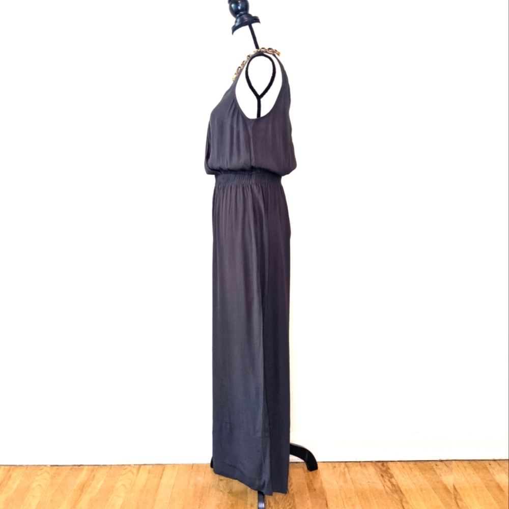 NWT Grade & Gather Coal Gray Jumpsuit - Picture 3 of 5